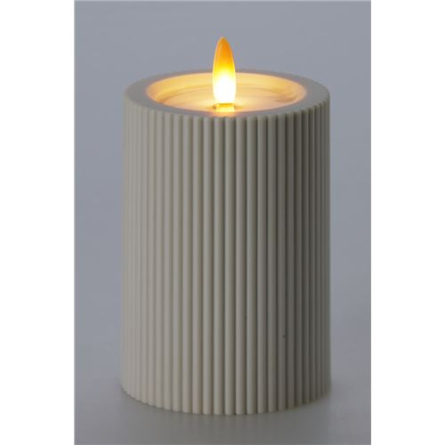 LED "Stearin" lys 75X100 mm.