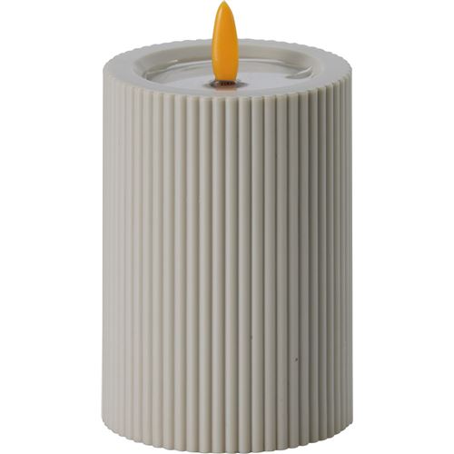 LED "Stearin" lys 75X150 mm.