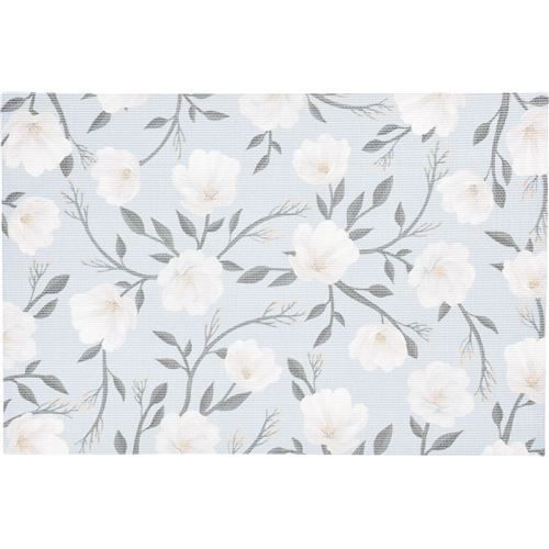 Dækkeserviet m/blomster