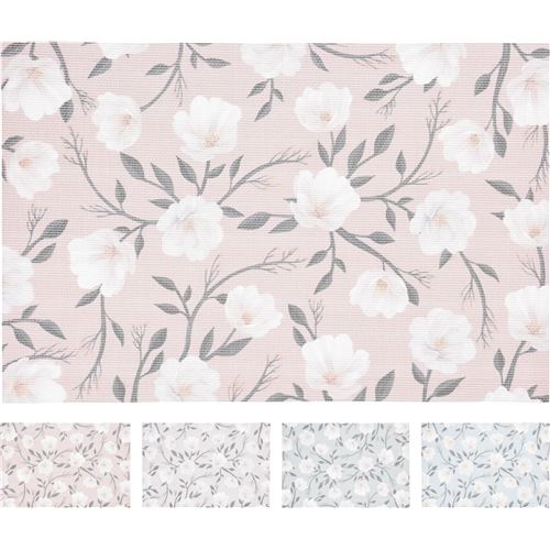 Dækkeserviet m/blomster