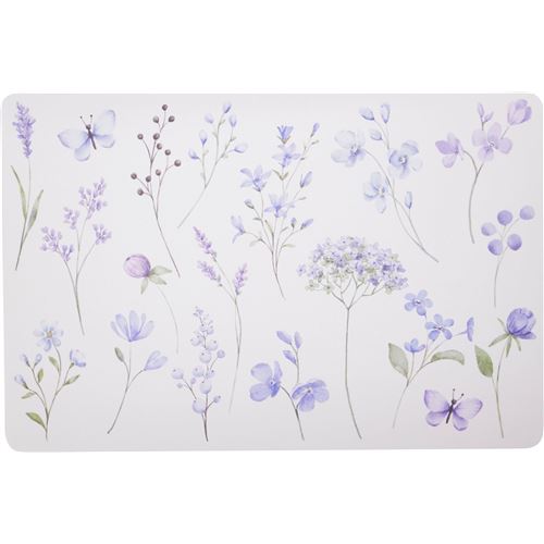 Dækkeserviet m/Korn blomster