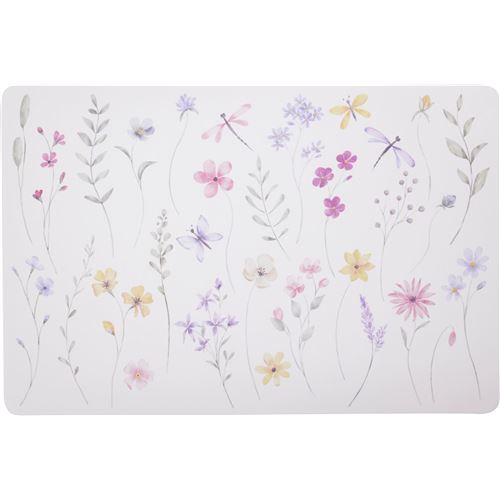 Dækkeserviet m/Korn blomster