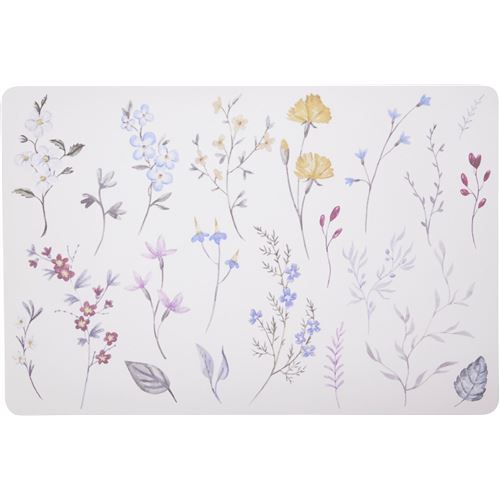 Dækkeserviet m/Korn blomster