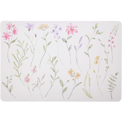 Dækkeserviet m/Korn blomster