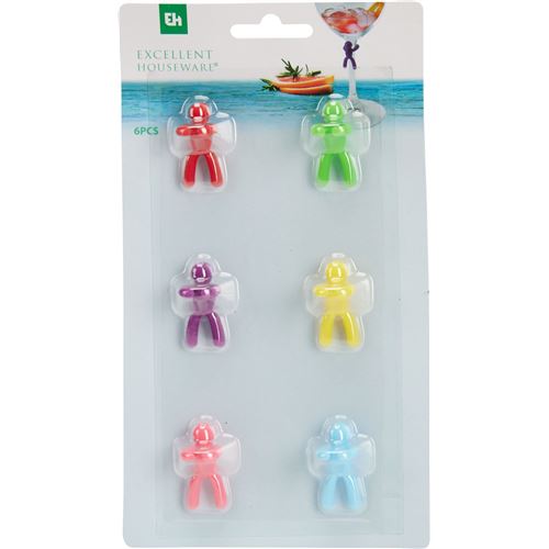 Glasmærker figurer 3 ass.