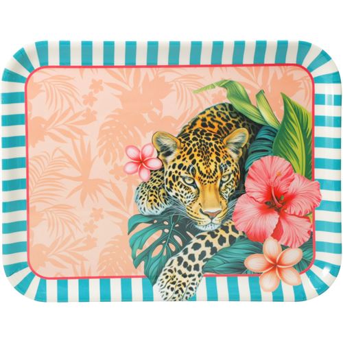 Serveringsbakke m/Blomster "Paradis"