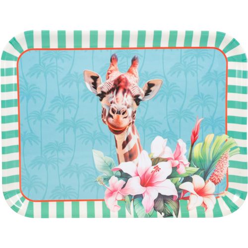 Serveringsbakke m/Blomster "Paradis"