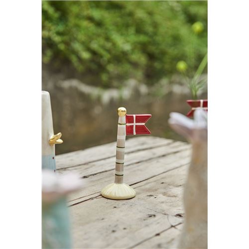 Speedtsberg Keramik Flag 14 cm.