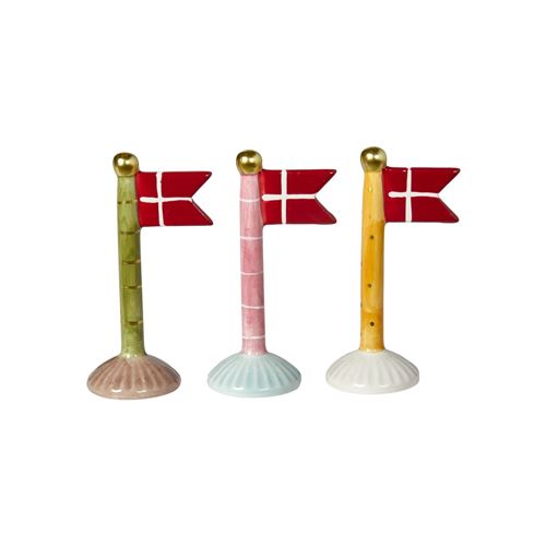 Speedtsberg Keramik Flag 14 cm. 