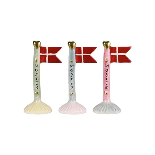 Speedtsberg Keramik Flag 14 cm. - "Moster"