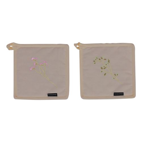 Speedtsberg Grydelapper m/broderi