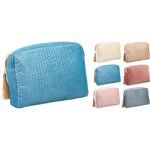 Toilet taske i Velour