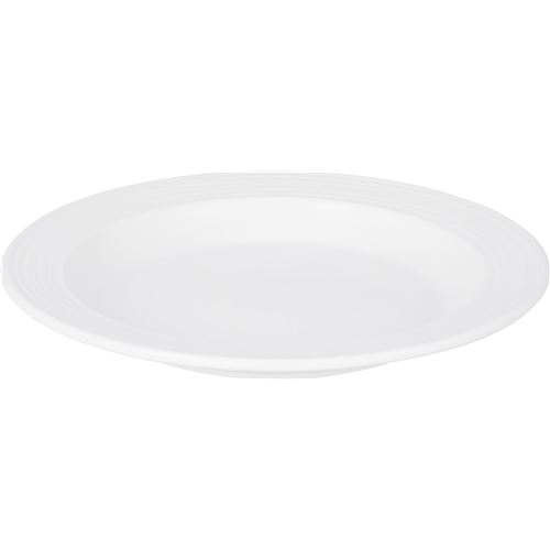 Offwhite Tallerken Ø25 i melamin