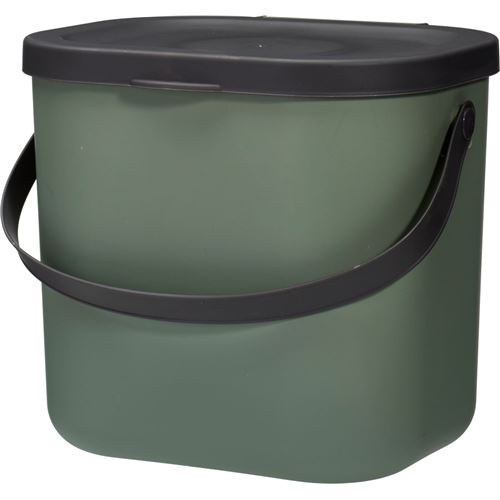 Affalds spand m/låg 6L