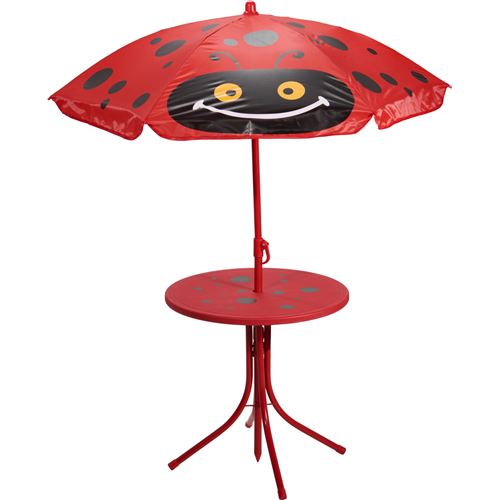 Børnemøbel sæt "Mariehøne"