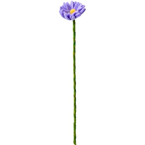 Filt Blomst på Stilk
