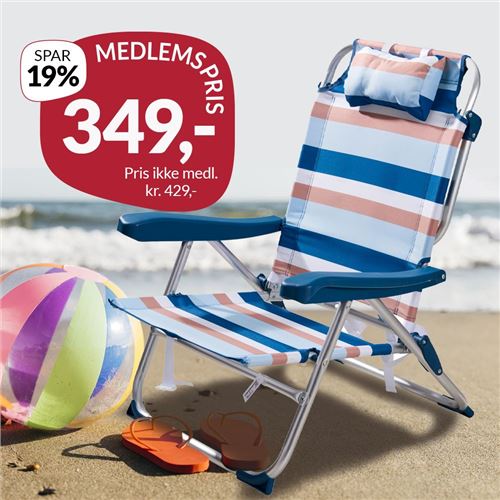 Redcliffs Strandstol - Stribet