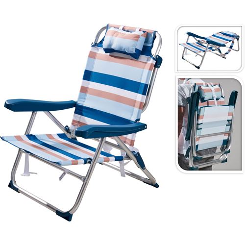 Strandstol - Stribet