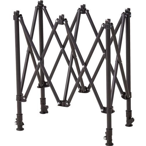 Metal lamel bord m/sakse stel