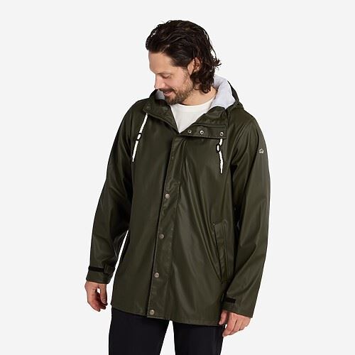 Tuxer Nino regnjakke Str. 2XL - Oliven