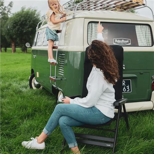 Travellife Barletta Comfort Plus Stol - Dark Blue- 3 Tilbage 