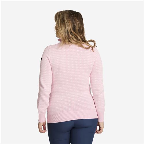 Tuxer Scarlett Striktrøje u/foer Str. XL - Pink Lady