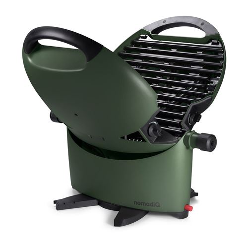 NomadiQ 3.0 gasgrill - Army Green INKL. Cover