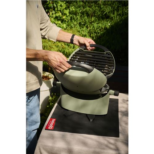NomadiQ 3.0 gasgrill - Army Green INKL. Cover