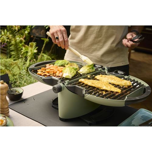 NomadiQ 3.0 gasgrill - Army Green INKL. Cover