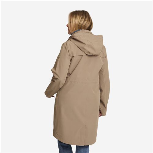 Tuxer Harper Str. 4XL vind-/vandtæt jakke - Taupe Beige