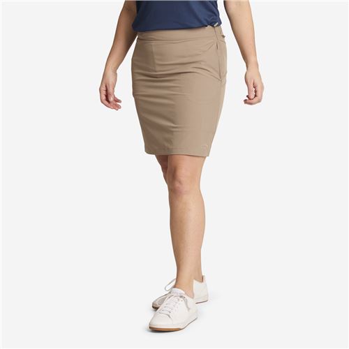 Tuxer Simona Skort - Taupe Beige