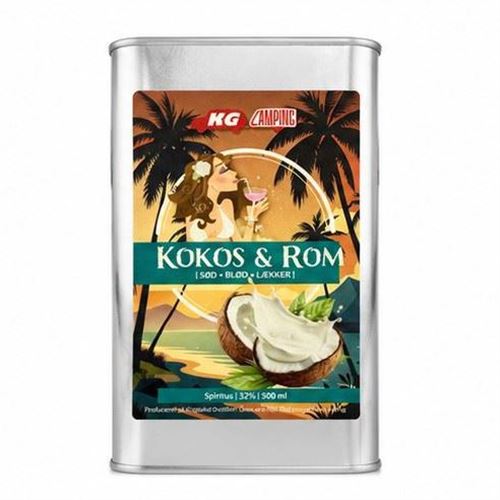 Kokos & Rom - Tá 2 stk. | 2x500ml