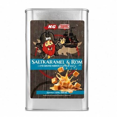 Salt karamel & Rom - Tá 2 stk. | 2x500ml