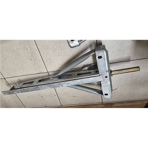 Brugt  BPV støtteben, galvaniseret L 61,5 cm - ekstra kraftig