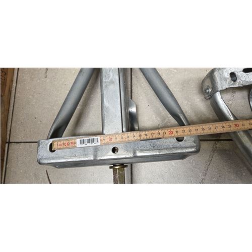 Brugt  BPV støtteben, galvaniseret L 61,5 cm - ekstra kraftig
