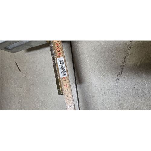 Brugt  BPV støtteben, galvaniseret L 61,5 cm - ekstra kraftig