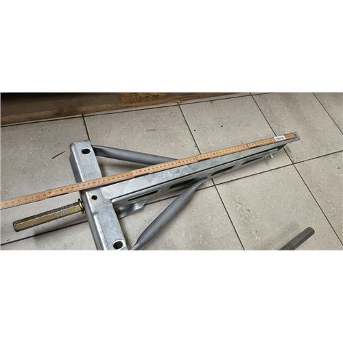 Brugt  BPV støtteben, galvaniseret L 61,5 cm - ekstra kraftig
