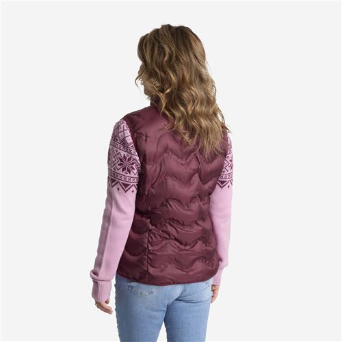 Tuxer Esmee Vest - Maroon Red