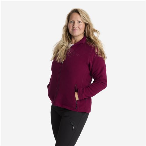 Tuxer Maya Fleece trøje Str. XL - Maroon Red 