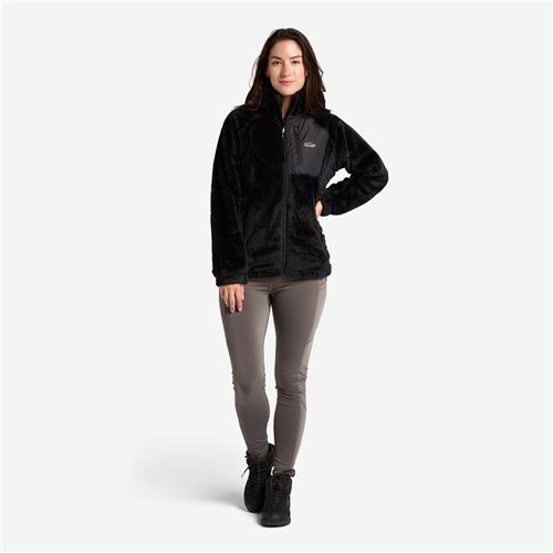 Tuxer Ruth "pels" jakke Str. M -  Sort