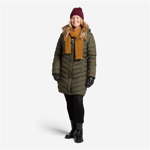 Tuxer Erica vind-/vandafvisende dynejakke  Str. 3XL- Oliven