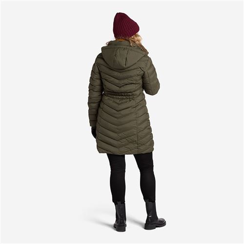 Tuxer Erica vind-/vandafvisende dynejakke  Str. 5XL- Oliven