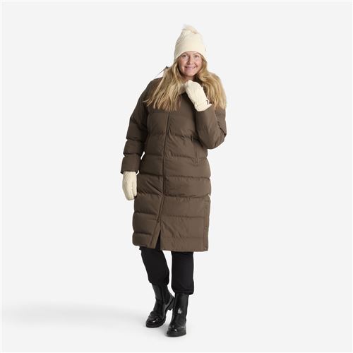 Tuxer Ellen Vind-/vandafvisende frakke Str. 4XL- Carafe Brown
