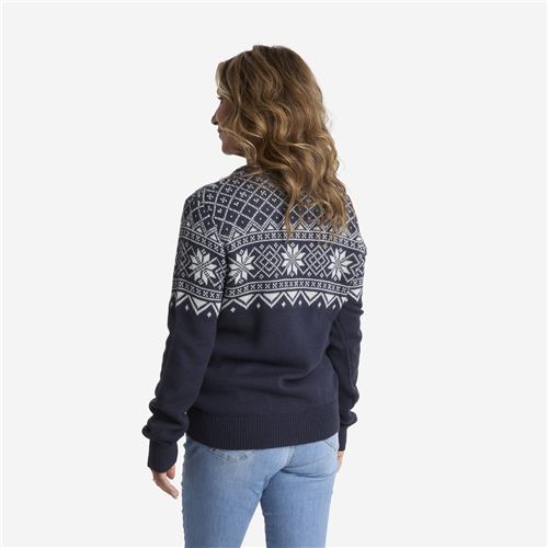 Tuxer Colette striktrøje - Dark Navy