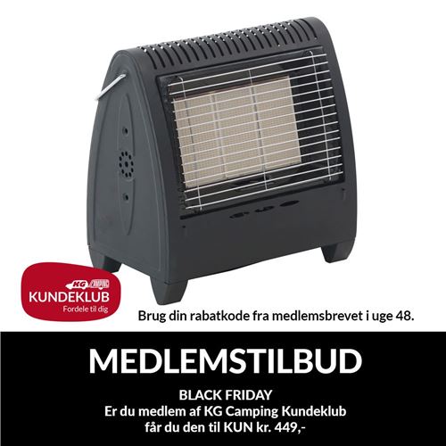 WeCamp Varmeovn til gas