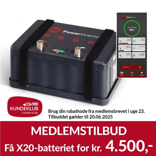 Batteri Lithium Power X-treme X20 - til alle movere