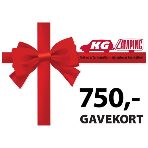 Gavekort 750 kr.