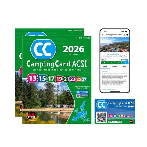 ACSI CampingCard 2026 - FORUDBESTIL