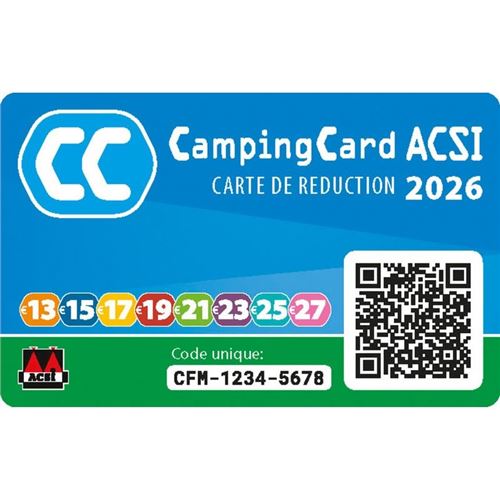ACSI CampingCard 2026 - FORUDBESTIL