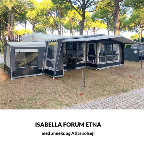 Isabella Forum Etna A1150/G22 - Tilkøb stænger